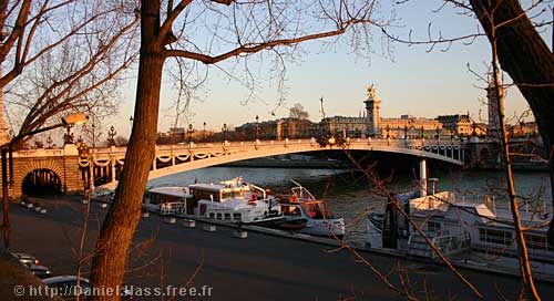 Le pont Alexandre III